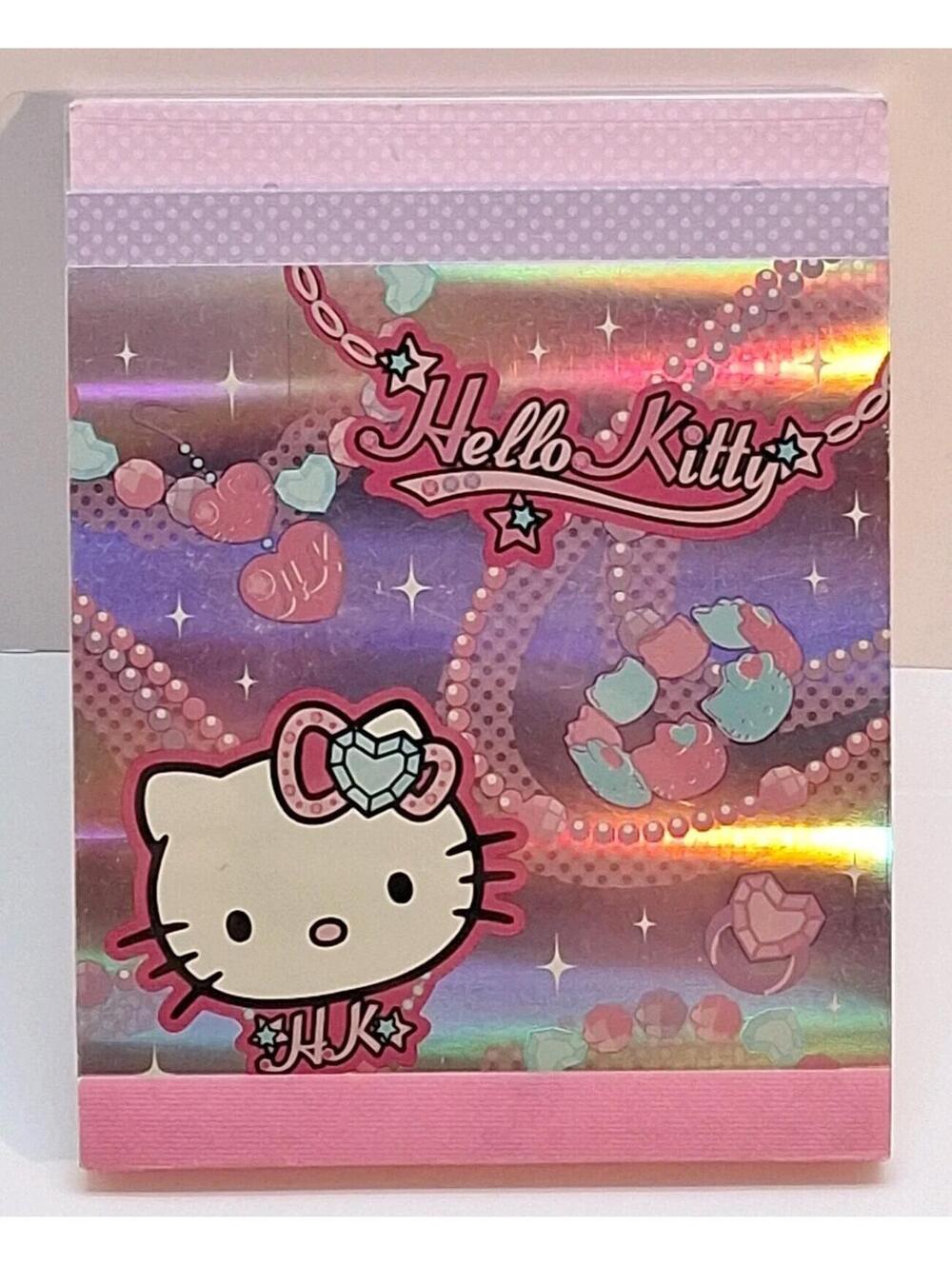 Sanrio Hello Kitty 2006 Notepad & Sticker